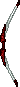 Inventory icon of Highlander Long Bow (Red Metal, White Wood)