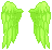 Icon of Lime Cupid Wings