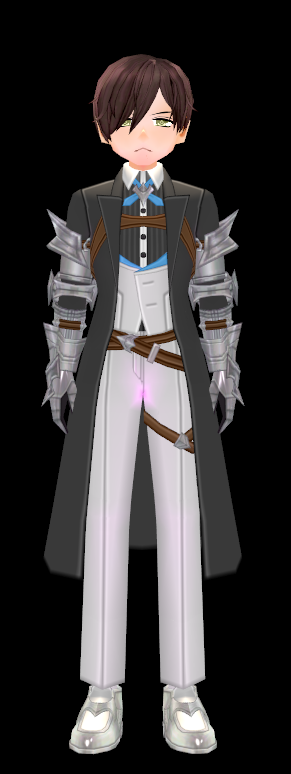 Equipped Battle Butler Long Outfit (M) viewed from the front