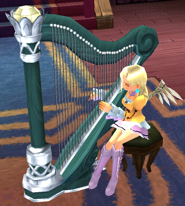 Seated preview of Harp