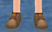 Equipped Shoes for Alchemist-in-Training viewed from the front