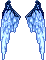 Icon of Blue Diamond Wings