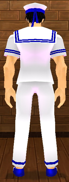 Equipped GiantMale Sailor Set viewed from the back