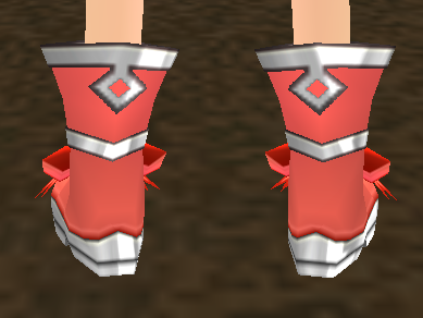 Equipped Reaper's Shoes (F) viewed from the back