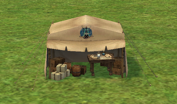 Building preview of Trading Post Tent Figure