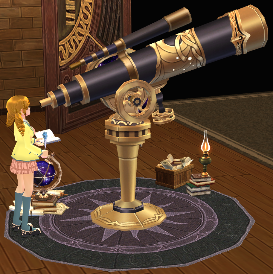 Seated preview of Astronomer's Telescope