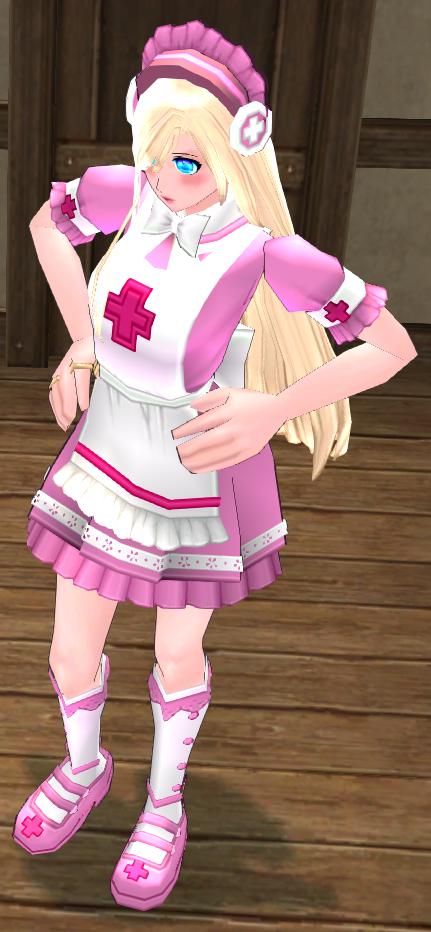Equipped Giant Mini Nurse Set viewed from an angle