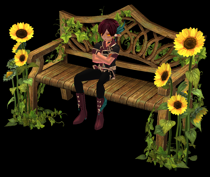 Seated preview of Sunflower Bench