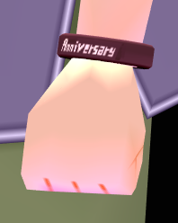 Equipped Festival Admission Wristband (M) viewed from the side