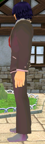 Equipped Giant Mabinogi School Uniform (M) (Default) viewed from the side
