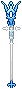 Trinity Staff (Blue Metal, White Handle).png