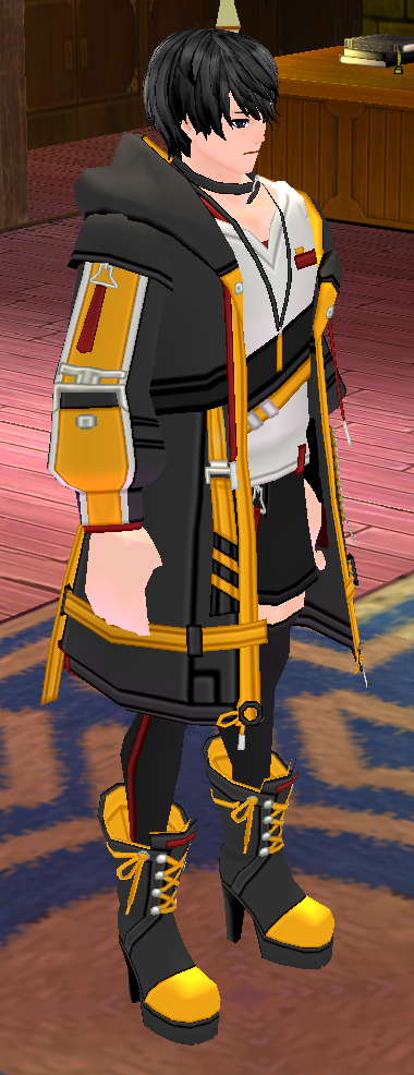 Equipped GiantMale Heavy Jacket Set viewed from an angle