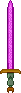 Inventory icon of War Sword (Purple Blade)
