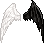 Icon of Black Daemon Wings