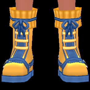 Equipped Treasure Hunter Boots (M) viewed from the front