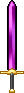 Inventory icon of Bastard Sword (Purple Blade)