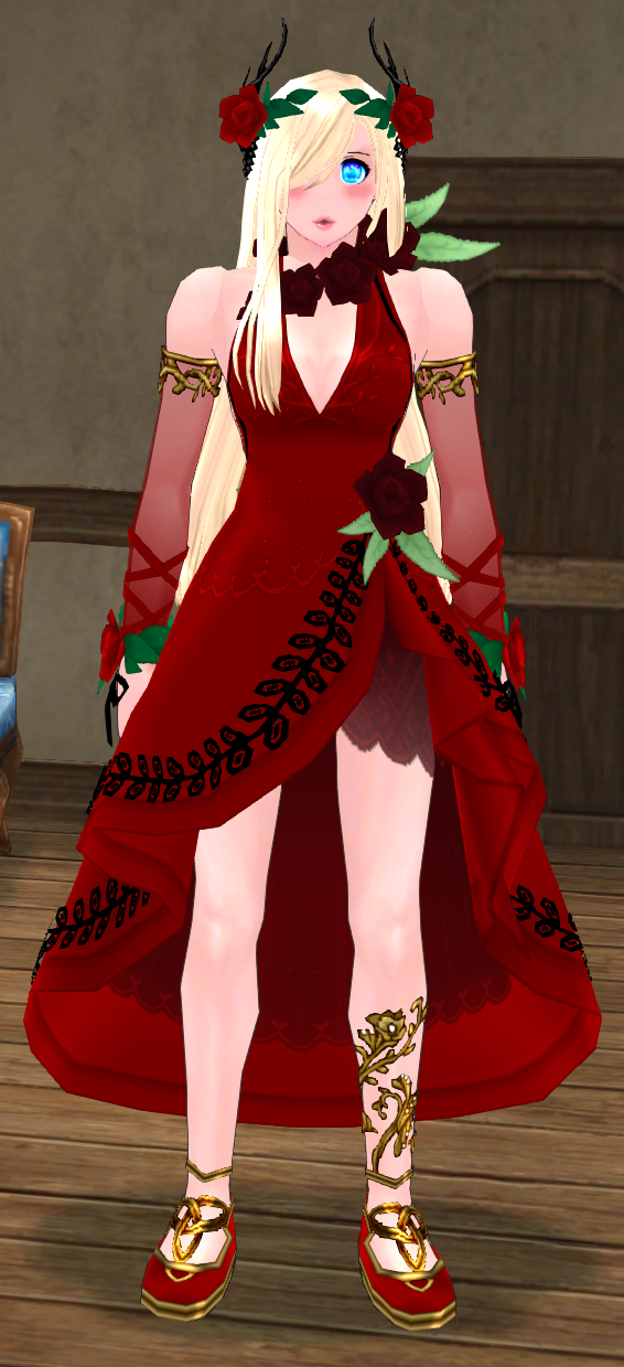 Equipped GiantFemale Winter Set viewed from the front