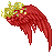 Icon of Blooming Red Widespan Wings