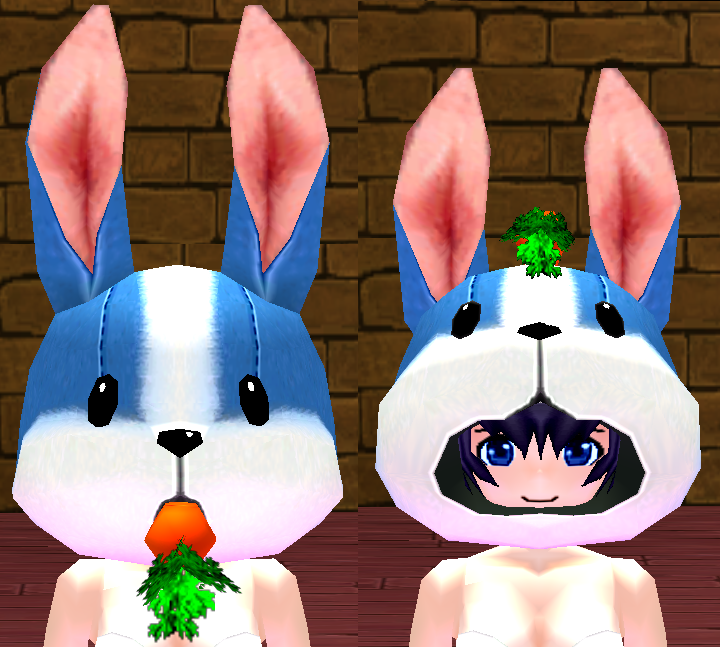 Carrot Muncher Rabbit Mask Equipped Front.png