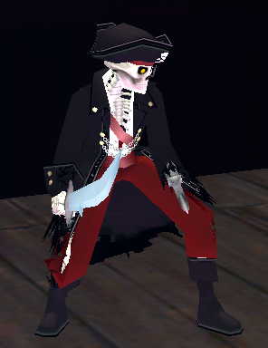 Picture of Pirate Captain Skeleton