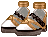 Inventory icon of Floral Fairy Sandals (M) (Default)