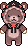 Icon of Charming Teddy Bear