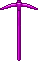 Inventory icon of Pickaxe (Purple)
