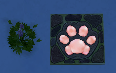 How Homestead Gummy Cat Floor appears at night