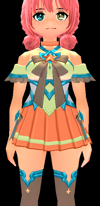 Equipped Magical Blitz Pure Dress (F) viewed from the front