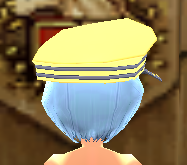 Equipped Sailor Hat viewed from the back
