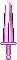 Inventory icon of Fluted Short Sword (Pink)
