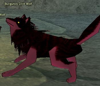 Picture of Burgundy Dire Wolf