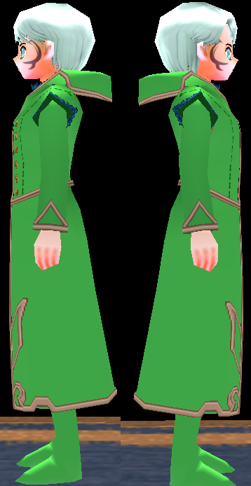 Equipped Male Odelia Wizard Suit viewed from the side