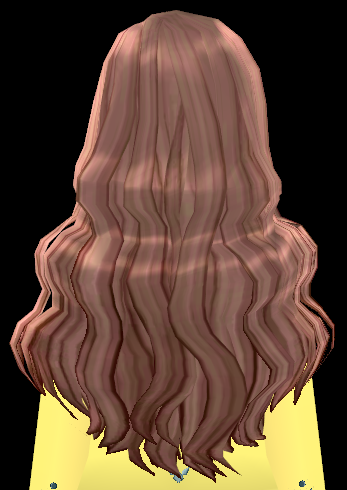 Equipped Ailionoa Haute Wig (F) viewed from the back