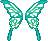 Emerald Cutiefly Wings
