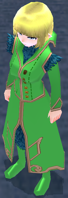 Equipped Female Odelia Wizard Suit viewed from an angle