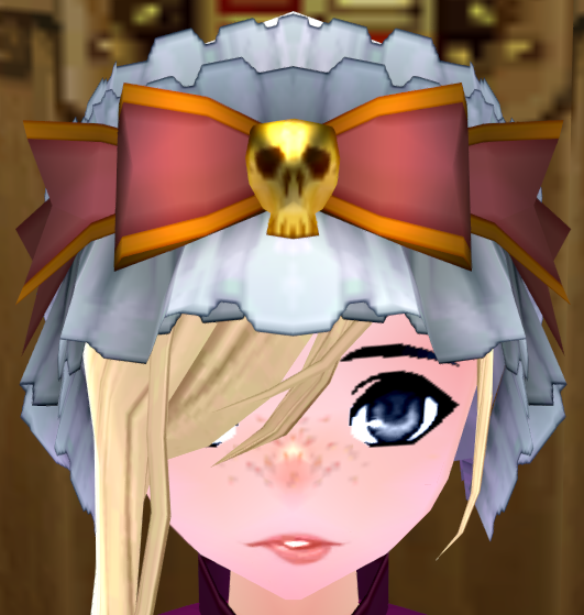 Equipped Halloween Vampire Cap (Default) viewed from the front