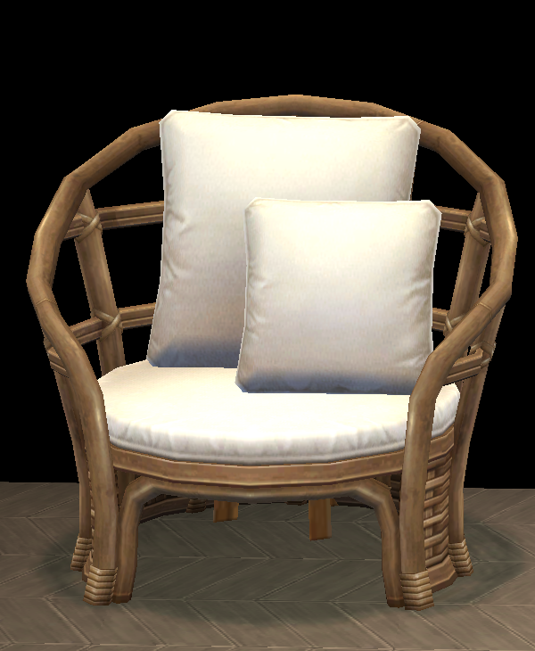 Building preview of Homestead Housing 1-Seat Rattan Chair