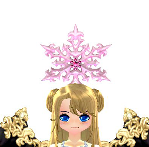 Snow Flower Sweet Halo Equipped Front.png