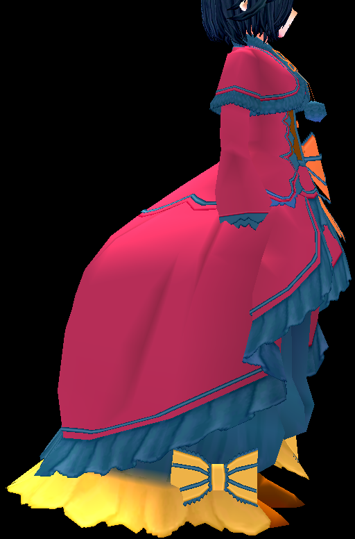 Equipped Beatrice Outfit (F) viewed from the side