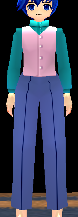 Equipped Lirina's Business Suit viewed from the front