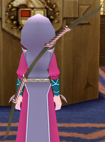 Sheathed Elven Long Bow