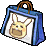Inventory icon of Bunny Rain Coat Shopping Bag (M)