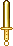 Inventory icon of Dagger (Gold)