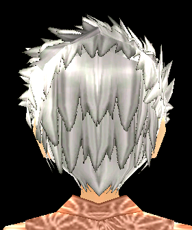 Equipped Archer Wig viewed from the back