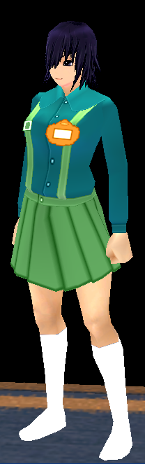 Equipped Giant Elementary School Uniform (F) viewed from an angle