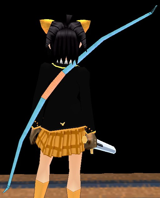 Sheathed Long Bow