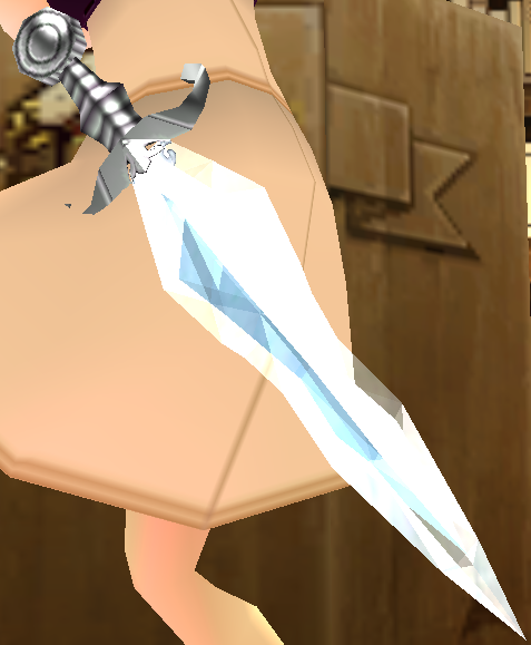 Sheathed Crystal Sword
