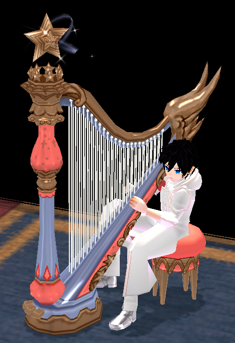 Seated preview of Shining Star Harp (Dream)