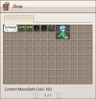 Gillach's Moonlight Coin Shop.